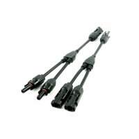 Solarkabel Y 1 zu 2 -Verteiler,1 Paar MC-4 Kabel...