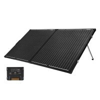 Faltbares Solar Panel AP160MN 160 W mit MC4  Stecker und Laderegler