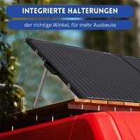 Faltbares Solar Panel AP160MN 160 W mit MC4  Stecker und Laderegler