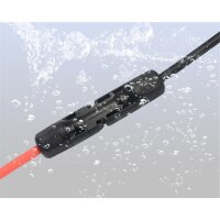 Solarkabel MC4 Stecker 10 Meter Länge rot und schwarz 4mm² inkl. montierter Solarstecker 1 Paar schwarz und rot